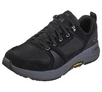 Skechers Men's 216106 BKCC Sneaker, Black Suede/Black Textile/Charcoal Trim, 10 UK