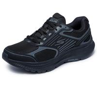 Skechers Men's Sneaker GO Run CONSISTENT 2.0, Leather/Textile/Synthetic, Black, UK 8