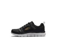 Men's Skechers Mens Track Knockhill 232001-BBK Black Lace Up Shoe - Size: 7