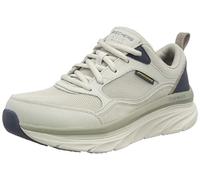 Skechers Men's 232363 TPNV Sneaker, Taupe Leather/Mesh/Navy Trim, 7 UK
