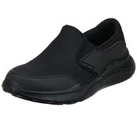 Skechers Men's 232515 BBK Sneaker, Black Mesh/Duraleather/Trim, 11 UK