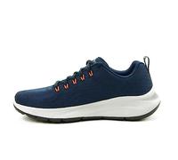 Skechers Men's 232519 NVOR Sneaker, Navy Engineered Mesh/Orange Trim, 7.5 UK