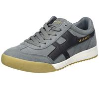 Skechers Zinger Manchego CCBK Charcoal Black Mens trainers 237351 in a Plain Leather and Textile in Size 7
