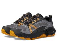 Skechers Men's 3D Max Protect Oxford, Gray/Yellow, 7.5