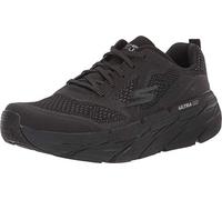 Skechers Men's 54450 Running Shoe, Charcoal Synthetic/Black Textile/Trim, 8.5 UK
