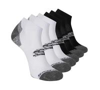 Skechers Men's 6 Pack Quarter Crew Socks Running Socks