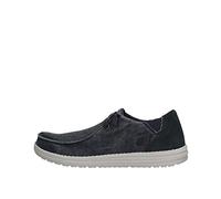 Skechers Men's 66387-BLU_45,5 Low-Top Sneakers, Blue, 10.5 UK