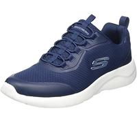 Skechers Men's 894133 NVY Sneaker, Navy Mesh/Synthetic/Trim, 6.5 UK