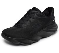 Skechers Men's Aero Burst Slip Ins Running Trainer, Black/White, 6 UK