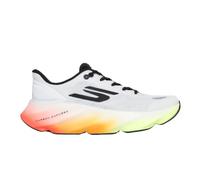 Skechers Men's Aero Burst Sneaker, White/Black/Multi, 13