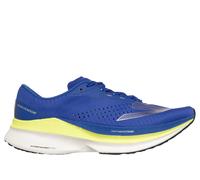Skechers Men's Aero Razor Sneaker in Royal/Yellow, Size 11.5 | Textile/Synthetic, Vegan, Arch Fit , Hyper Burst