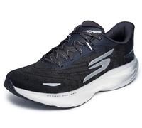 Skechers Men's Aero Spark Running Shoe, Black/White, 9 UK