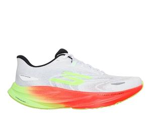 Skechers Men's Aero Spark Trainers, White Multi-Coloured, 12 UK