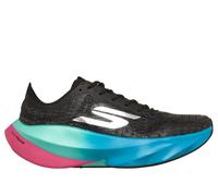 Skechers Men's Aero Tempo Sneaker in Black, Size 9.5 | Textile/Synthetic, Vegan, Hyper Burst
