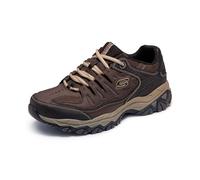 Skechers mens Afterburn M. Fit fashion sneakers Brown/Taupe 8.5 X-Wide US