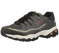 Skechers Men's Afterburn M. Fit, Charcoal/Gray, 9.5