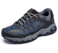 Skechers Men's Afterburn M. Fit, Navy, 6.5
