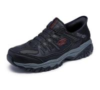 Skechers Men's Afterburn M. Fit Ridgeburn Hands Free Slip-in Loafer Black/Charcoal 9
