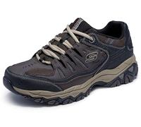 Skechers mens Afterburn M. Fit fashion sneakers Brown/Taupe 10.5 X-Wide US