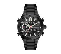 Skechers Men's Agnew Quartz Watch with Alloy Steel Strap, Black, 24 (Model: SR5158)