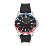 Skechers Men's Alloy Steel Quartz Watch with Silicone Strap, Black, 22 (Model: SR5141)