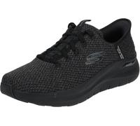Skechers Men's Arch Fit 2.0 Look Ahead Slip-in Trainers, Black Knit, 8 UK