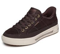 Skechers Men's Arch FIT Arcade Join YA There Trainers, Chocolate, 9.5 UK