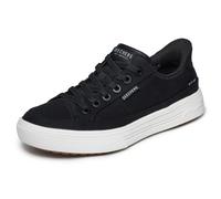 Skechers Men's Arch Fit Arcade See Ya There Sneaker, Black Canvas, 8.5 UK