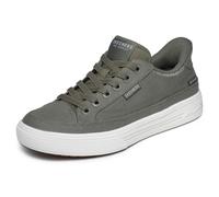 Skechers Men's Arch FIT Arcade See YA There Trainers, Dusty Olive Canvas, 8 UK