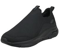 Skechers Men's Arch Fit Ascension Trainers, Black Knit/Black Synthetic/Trim, 10.5 UK