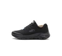 Skechers Men's 232404 BBK Trainers, Black Knit/Black Synthetic/Trim, 9.5 UK