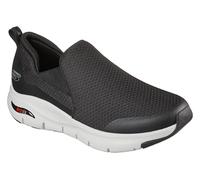 Skechers Men's Arch Fit Banlin Trainers,Black Mesh/White Synthetic/Trim,10 UK