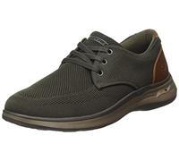 Skechers Men's Arch FIT DARLO WEEDON Sneaker, Olive Brown Mesh W/Synthetic, 11 UK