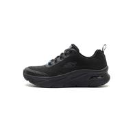 Skechers Men's 232502 BBK Trainers, Black Mesh/Synthetic, 11 UK