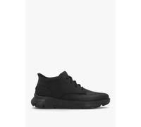 SKECHERS Mens Arch Fit Garza Black Leather Chukka Boots Mens Shoe S
