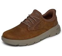 Skechers Mens Arch Fit Garza - Langston, CDB (Crazy Horse Dark Brown), 10.5 X-Wide