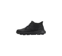 Skechers Men's Arch Fit Garza Ridley Ankle Boot, Black Leather/Synthetic, 12 UK