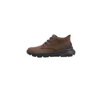 Skechers Men's Arch Fit Garza Ridley Ankle Boot, Cocoa Leather/Synthetic, 9.5 UK