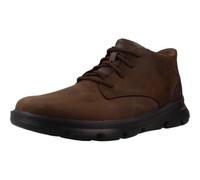 Skechers Arch Fit Garza Ridley Leather Men's Cocoa Ankle Boots