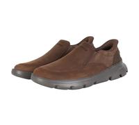 Skechers Men's Arch FIT Garza UMAR Trainers, Cocoa Leather/Synthetic, 7 UK