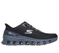 Skechers Men's Arch Fit Glide-Step Pro Sneaker, Black Knit/Charcoal Pu, 10.5 UK