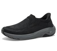 Skechers Men's Arch FIT Maverick Redford Trainers, Black Leather/Synthetic/Mesh, 12 UK