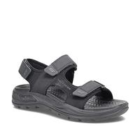 Skechers Men's Arch FIT Motley SD Kontra Sandal, Black Leather, 13 UK