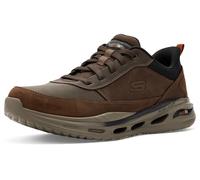 Skechers Men's Slip-ins: Arch Fit Orvan - Moxley Sneaker in Cocoa, Size 9 | Leather/Synthetic/Textile