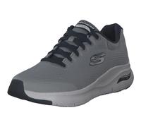 Skechers Men's Arch Fit Sneaker,Gray Textile/Synthetic/Navy Trim,8 UK