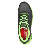 Skechers Arch Fit Sr Ringstap Safety Trainer Charcoal/lime