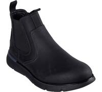 SKECHERS Mens Augustino Paulo Black Chelsea Boots Size: 7, Colour: