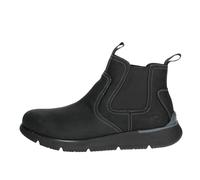 SKECHERS Mens Augustino Paulo Black Chelsea Boots Size: 10, Colour: