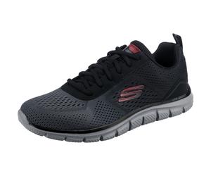 Skechers Mens Baby Walks Sneaker Black Mesh Charcoal Trim 12 AU