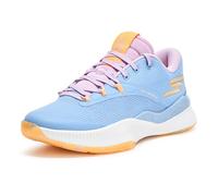 Skechers Men's Basketball Skx Nexus Sneaker, Light Blue Multi-Coloured, 8 UK